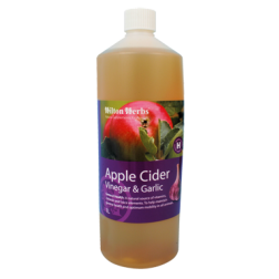 Apple Cider vinegar & garlic - 1L - Front